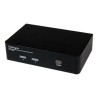 StarTech.com 2 Port USB HDMI KVM Switch with Audio and USB 2.0 Hub - 1080p (1920 x 1200), Hotkey Support - Dual Port Keyboard
