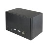 StarTech.com 2 Port Quad Monitor DisplayPort KVM Switch, 4K 60Hz UHD HDR, Desktop 4K DP 1.2 KVM with 2 Port USB 3.0 Hub (5Gbps)