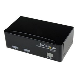 StarTech.com 2 Port Professional USB KVM Switch Kit with Cables - Přepínač KVM - 2 x KVM port(s) - 1 místní uživatel - desktop
