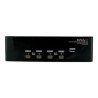 StarTech.com 4 Port DVI VGA Dual Monitor KVM Switch USB with Audio and USB 2.0 Hub (SV431DDVDUA) - Přepínač KVM / audio / USB