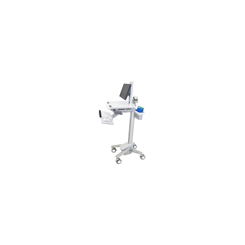 Ergotron StyleView - Vozík - pro LCD displej / PC vybavení - zdravotní - plast, hliník, pozinkovaná ocel - šedá, bílá… SV4163000