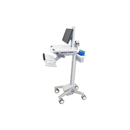 Ergotron StyleView - Vozík - pro LCD displej / PC vybavení - zdravotní - plast, hliník, pozinkovaná ocel - šedá, bílá… SV4163000