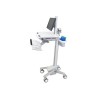 Ergotron StyleView - Vozík - pro LCD displej / PC vybavení - zdravotní - plast, hliník, pozinkovaná ocel - šedá, bílá… SV4163000