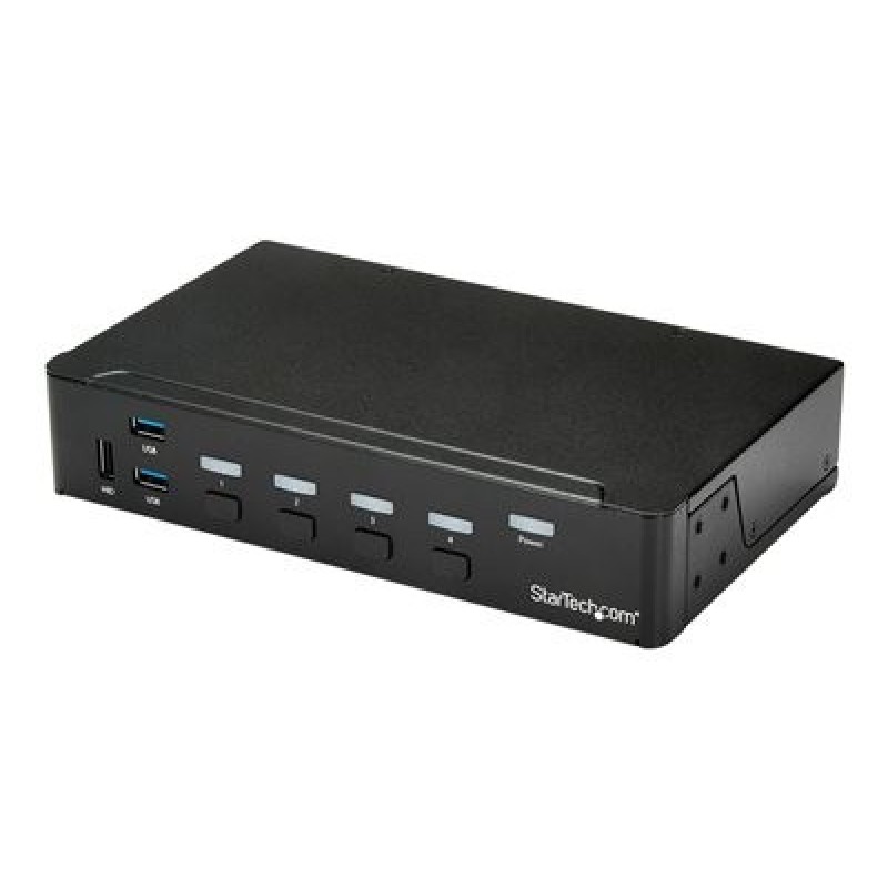 StarTech.com 4 Port HDMI KVM - HDMI KVM Switch - 1080p - USB 3.0 & Audio Support - KVM Video Switch (SV431HDU3A2) - Přepínač