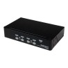 StarTech.com 4-Port USB KVM Swith with OSD - TAA Compliant - 1U Rack Mountable VGA KVM Switch (SV431DUSBU) - Prepínac KVM - 4 x