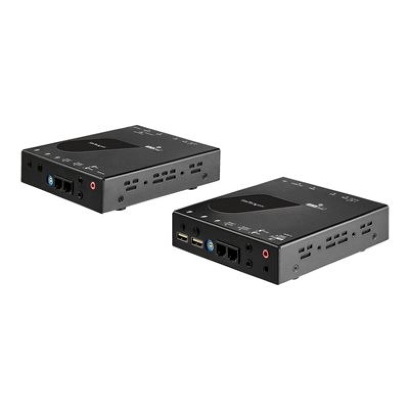 StarTech.com HDMI KVM Extender over IP Network - 4K 30Hz HDMI and USB over IP LAN or Cat5e/Cat6 Ethernet (100m/330ft) - Remote