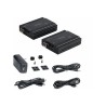 StarTech.com 4K HDMI KVM Extender over Fiber, HDMI Video & USB over Fiber, up to 984ft/300m (MultiMode), 10G MMF SFP+ modules