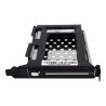 StarTech.com 2.5in SATA Removable Hard Drive Bay for PC Expansion Slot - Storage bay adapter - black - S25SLOTR - Bay adaptér