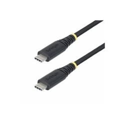 StarTech.com 1m USB-C Charging Cable, 240W, Silicone Jacket w/Braid - USB kabel - USB-C (M) do USB-C (M) - USB 2.0 - 48 V - 5 A