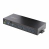 StarTech.com 16-Port Industrial USB 5Gbps Hub with Power Adapter, Metal Enclosure, Mountable, ESD Protection, Terminal Block