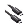 StarTech.com 50cm (1.6ft) Thunderbolt 3 Cable, 40Gbps, 100W PD, 4K/5K Video, Thunderbolt-Certified, Compatible w/ TB4/USB