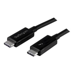 StarTech.com 1m (3.3ft) Thunderbolt 3 Cable, 20Gbps, 100W PD, 4K Video, Thunderbolt-Certified, Compatible w/ TB4/USB