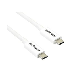 StarTech.com 6.6ft (2m) Thunderbolt 3 Cable, 20Gbps, 100W PD, 4K Video, Thunderbolt-Certified, Compatible w/ TB4/USB