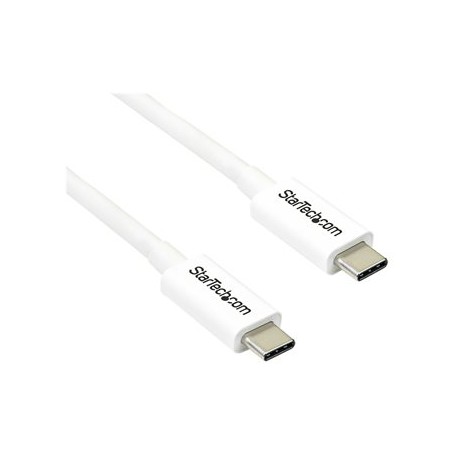 StarTech.com 6.6ft (2m) Thunderbolt 3 Cable, 20Gbps, 100W PD, 4K Video, Thunderbolt-Certified, Compatible w/ TB4/USB