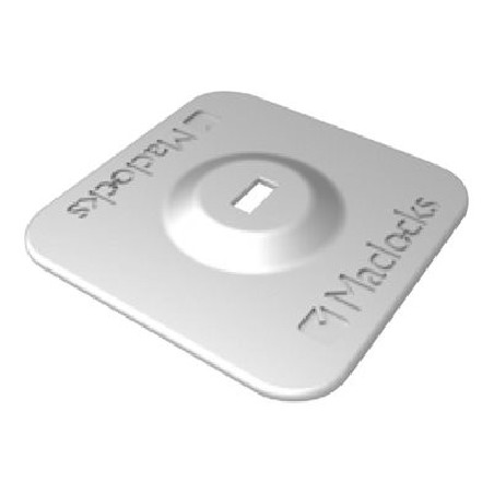 Compulocks Universal VHB Adhesive Security Plate - Upevňovací komponent (univerzální montážní deska) - pro tablet - stříbrná
