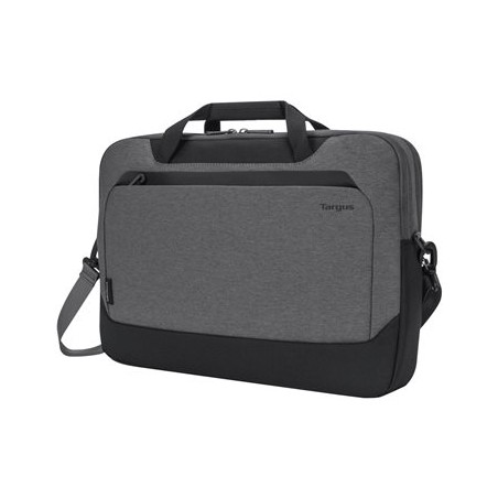 Targus Cypress Briefcase with EcoSmart - Brašna na notebook - 15.6" - šedá