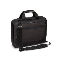 Targus CitySmart Slimline - Brašna na notebook - topload - 12" - 14" - cerná, šedá