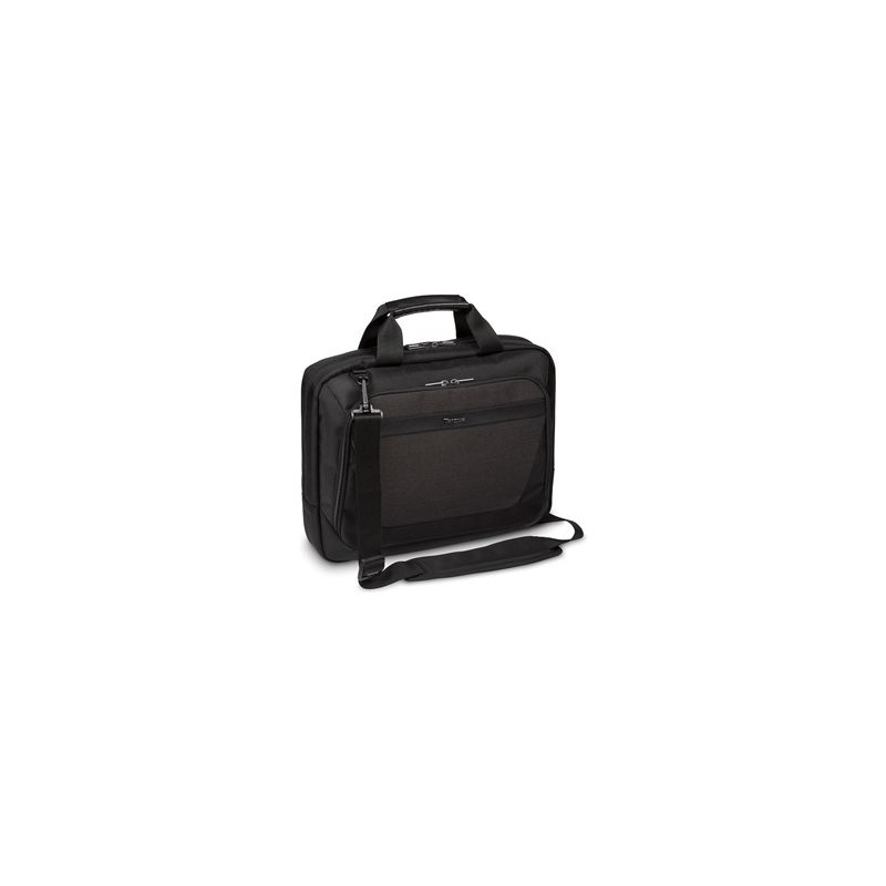 Targus CitySmart Slimline - Brašna na notebook - topload - 12" - 14" - cerná, šedá