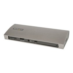 StarTech.com Thunderbolt 4 Dock, 96W Power Delivery, Single 8K/Dual Monitor 4K 60Hz, 3xTB4/USB4 ports, 4xUSB-A, SD, GbE