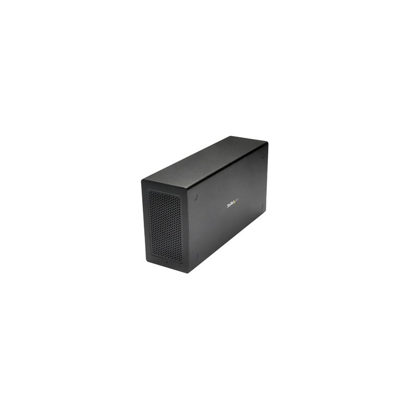 StarTech.com Thunderbolt 3 PCIe Expansion Chassis, External Enclosure Box with 1x PCI-Express Slot, 5K/4K Output Via TB3/DP