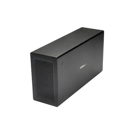 StarTech.com Thunderbolt 3 PCIe Expansion Chassis, External Enclosure Box with 1x PCI-Express Slot, 5K/4K Output Via TB3/DP