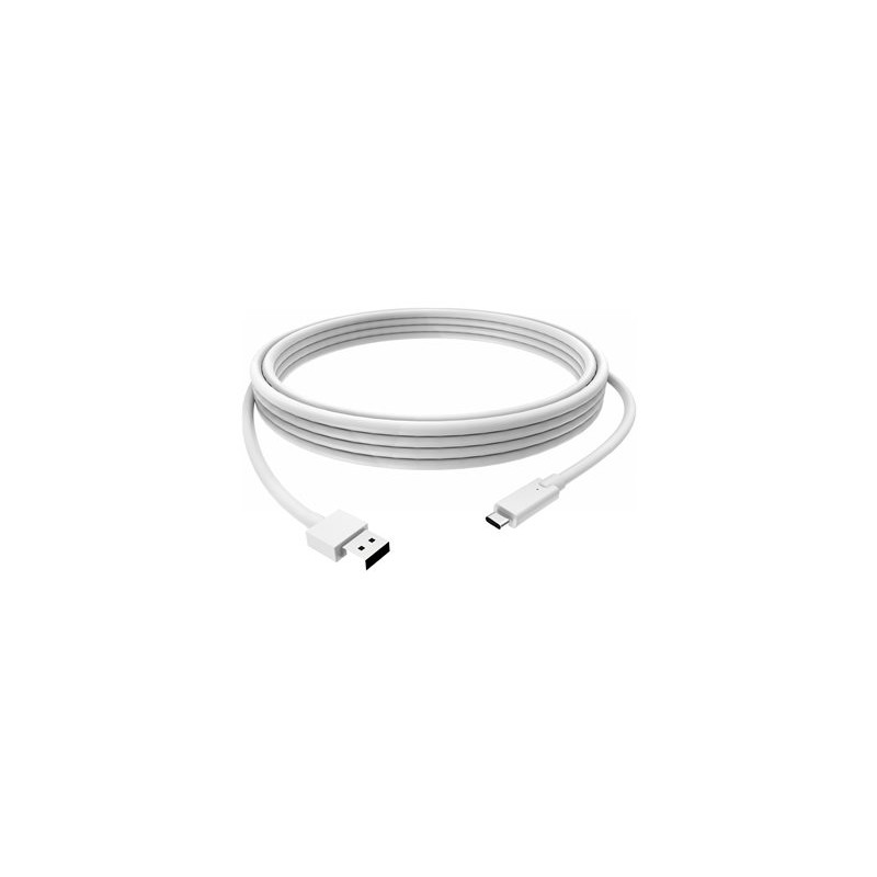 Vision - Kabel USB - USB typ A (M) do USB-C (M) - USB 3.0 - 3 A - 1 m - bílá