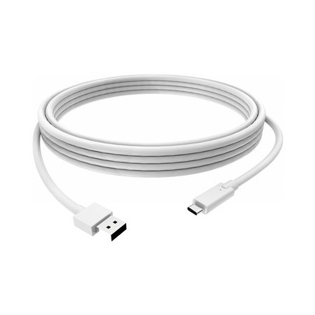 Vision - Kabel USB - USB typ A (M) do USB-C (M) - USB 3.0 - 3 A - 1 m - bílá