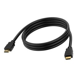 VISION - HDMI kabel - HDMI s piny (male) do HDMI s piny (male) - 1 m - dvojnásobne stínený - cerná - podpora 8K30Hz, šírka