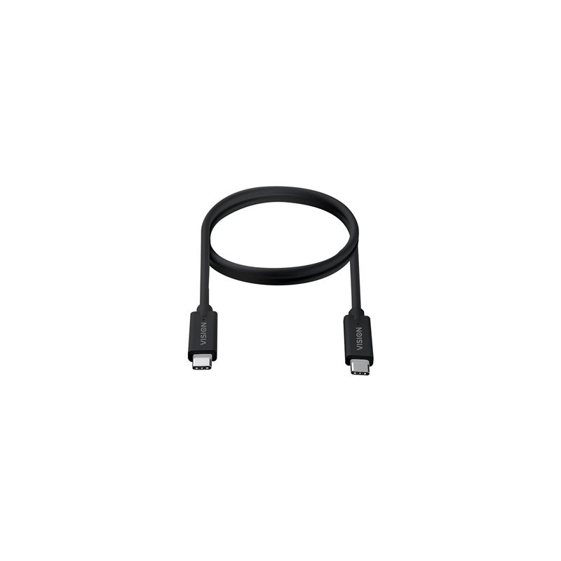 Vision Professional - USB kabel - USB-C (M) do USB-C (M) - USB 3.1 Gen 2 / Thunderbolt 3 - 3 A - 1 m - reverzibilní konektory