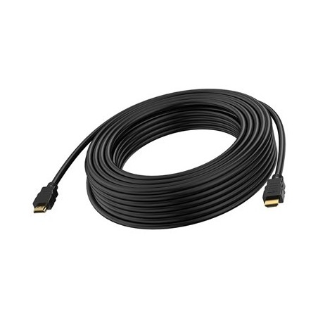 VISION - Vysoká rychlost - HDMI kabel - HDMI s piny (male) do HDMI s piny (male) - 10 m - dvojnásobne stínený - cerná - podpora