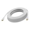 VISION - Vysoká rychlost - HDMI kabel - HDMI s piny (male) do HDMI s piny (male) - 15 m - dvojnásobne stínený - bílá - podpora