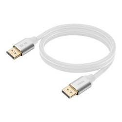 Vision - Kabel DisplayPort - DisplayPort (M) do DisplayPort (M) - DisplayPort 1.4 - 2 m - podpora 8K60Hz - bílá