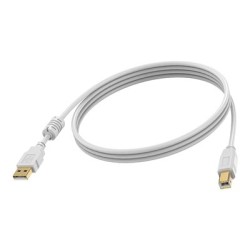 Vision Techconnect - Kabel USB - USB typ B (M) do USB (M) - USB 2.0 - 2 m - bílá