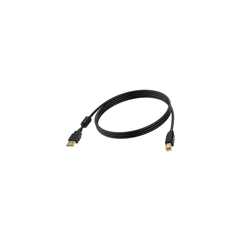 Vision Professional - Kabel USB - USB (M) do USB typ B (M) - USB 2.0 - 2 m - černá