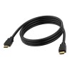 VISION Techconnect - Ultra High Speed - kabel HDMI s ethernetem - HDMI s piny (male) do HDMI s piny (male) - 2 m - dvojnásobne