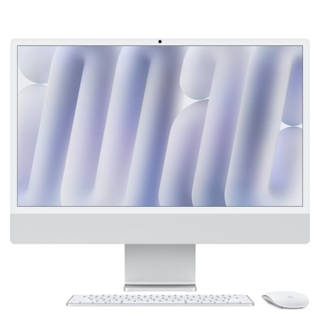 Apple iMac 24/23,5"/4480 x 2520/M4/24GB/512GB SSD/M4/Sequoia/Silver/1R MCR24CZA