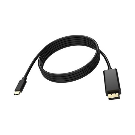 Vision - Kabel adaptéru - USB-C (M) do DisplayPort (M) - USB 3.1/ USB 3.2 - 2 m - podpora 8K60Hz - cerná