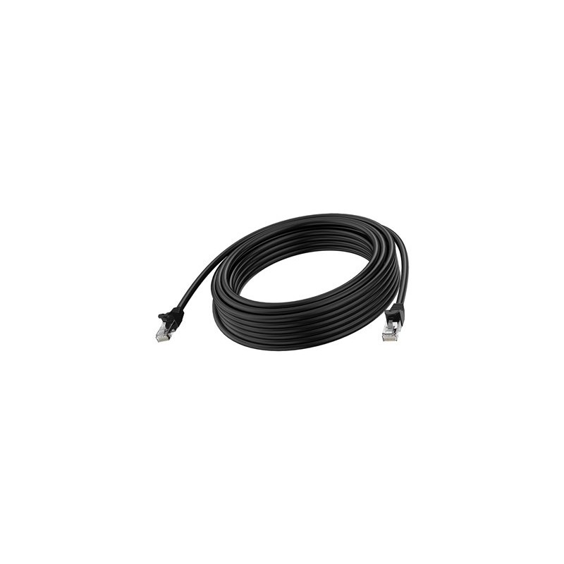 Vision - Sítový kabel - RJ-45 (M) do RJ-45 (M) - 3 m - 6.2 mm - STP - CAT 6a - lisovaný, provedení bez hrbolku - cerná