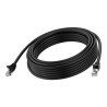 Vision - Sítový kabel - RJ-45 (M) do RJ-45 (M) - 3 m - 6.2 mm - STP - CAT 6a - lisovaný, provedení bez hrbolku - cerná