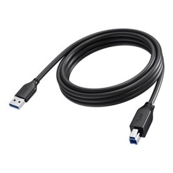 Vision - Kabel USB - USB typ A (M) do USB Type B (M) - USB 3.0 - 3 m - cerná