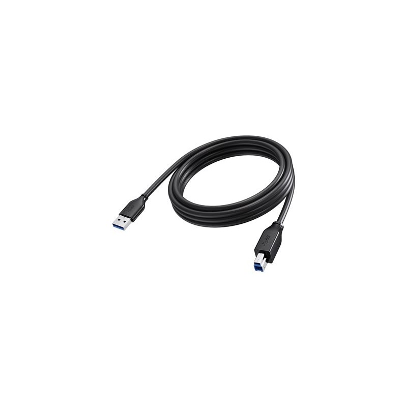 Vision - Kabel USB - USB typ A (M) do USB Type B (M) - USB 3.0 - 3 m - cerná