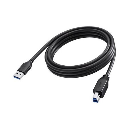 Vision - Kabel USB - USB typ A (M) do USB Type B (M) - USB 3.0 - 3 m - cerná