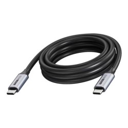 Vision - USB kabel - USB-C (M) do USB-C (M) - USB 3.2 - 3 A - 5 m - USB napájení (100W), podpora 4K60Hz, až 20 Gbps rychlost