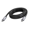 Vision - USB kabel - USB-C (M) do USB-C (M) - USB 3.2 - 3 A - 5 m - USB napájení (100W), podpora 4K60Hz, až 20 Gbps rychlost