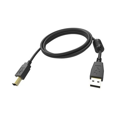 Vision Professional - Kabel USB - USB (M) do USB typ B (M) - USB 2.0 - 5 m - černá
