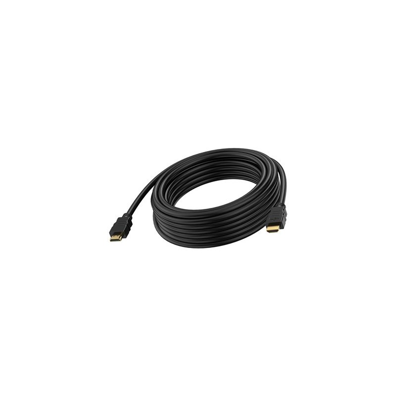 VISION Techconnect - Vysoká rychlost - kabel HDMI s ethernetem - HDMI s piny (male) do HDMI s piny (male) - 5 m - dvojnásobne
