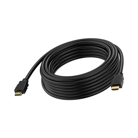 VISION Techconnect - Vysoká rychlost - kabel HDMI s ethernetem - HDMI s piny (male) do HDMI s piny (male) - 5 m - dvojnásobne