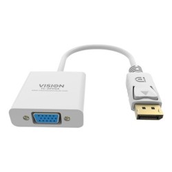 Vision - Nástroj pro převod videa - DisplayPort - VGA - bílá