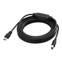 Vision - Kabel USB - USB typ A (M) do USB Type B (M) - USB 3.0 - 5 m - aktivní inline booster - cerná