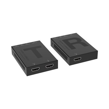 VISION - Vysílac a prijímac - video/audio nástavec - HDMI - pres CAT 6 - až 60 m